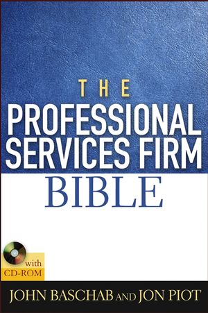 The Professional Services Firm Bible (0471660485) cover image