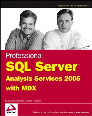 Professional SQL Server Analysis Services 2005 with MDX (0764579185) cover image