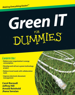 Green IT For Dummies (0470386886) cover image