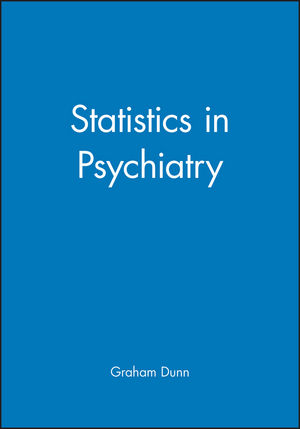 Statistics in Psychiatry (0470711086) cover image