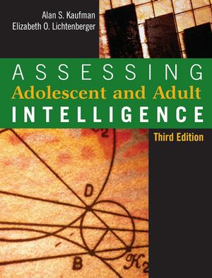 Assessing Adolescent and Adult Intelligence, 3rd Edition (0471746886) cover image