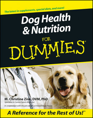 Dog Health and Nutrition For Dummies (0764553186) cover image
