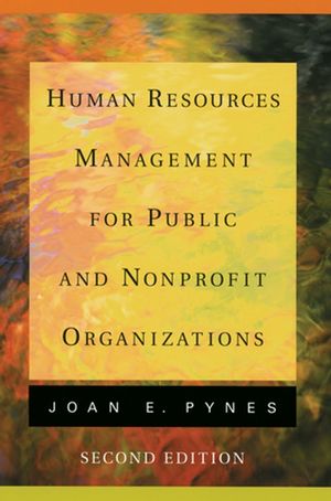 Human Resources Management for Public and Nonprofit Organizations, 2nd Edition (0787970786) cover image