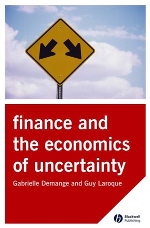 Finance and the Economics of Uncertainty (1405121386) cover image