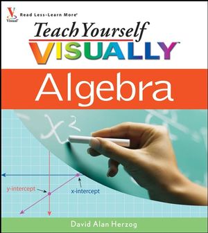 Teach Yourself VISUALLY Algebra (0470281987) cover image