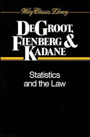 Statistics and the Law (0471055387) cover image
