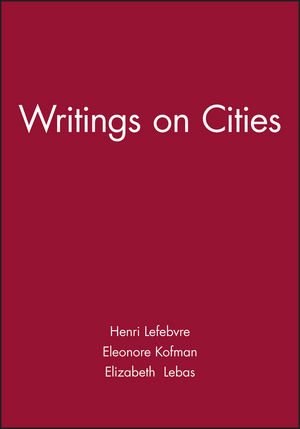 Writings on Cities (0631191887) cover image