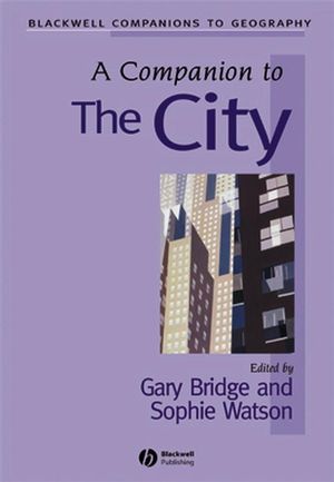 A Companion to the City (0631235787) cover image