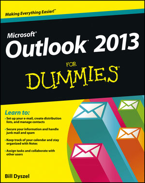 Outlook 2013 For Dummies (1118490487) cover image Outlook 2013 For Dummies (1118490487) cover image