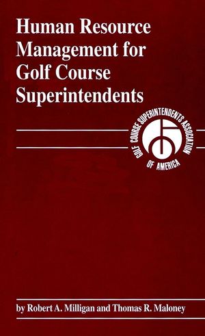 Human Resource Management for Golf Course Superintendents (1575040387) cover image