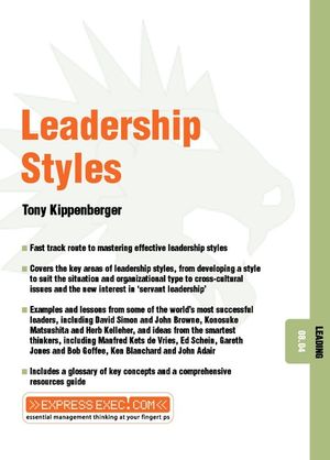 Leadership Styles: Leading 08.04 (1841123587) cover image