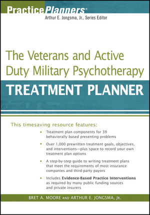 The Veterans and Active Duty Military Psychotherapy Treatment Planner (0470440988) cover image