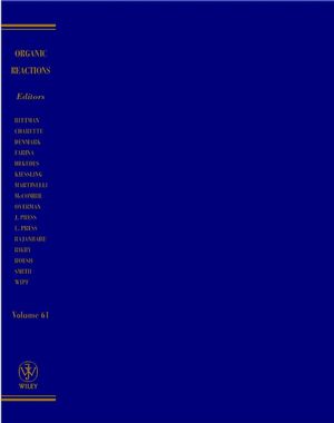 Organic Reactions, Volume 61 (0471274488) cover image