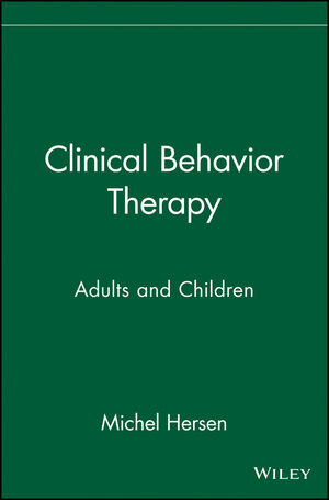 Clinical Behavior Therapy: Adults and Children (0471392588) cover image