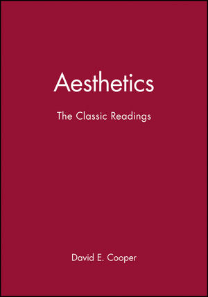 Aesthetics: The Classic Readings (0631195688) cover image