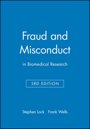 Fraud and Misconduct: in Biomedical Research, 3rd Edition (0727915088) cover image