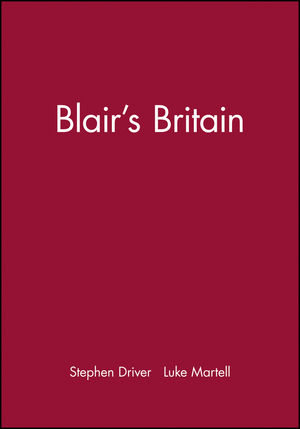 Blair's Britain (0745624588) cover image