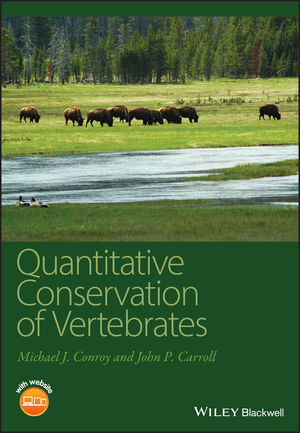 Quantitative Conservation of Vertebrates (1405182288) cover image