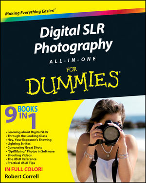 Digital SLR Photography All-in-One For Dummies (0470768789) cover image
