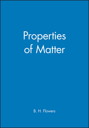 Properties of Matter (0471264989) cover image