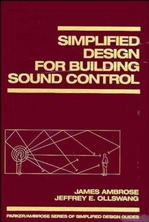 Simplified Design for Building Sound Control (0471569089) cover image