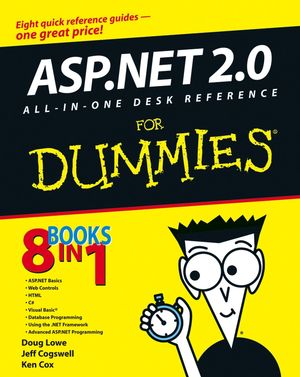 ASP.NET 2.0 All-In-One Desk Reference For Dummies (0471785989) cover image