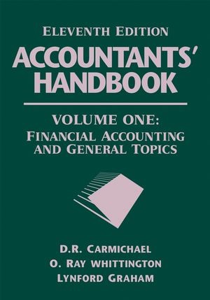 Accountants' Handbook, Volume 1: Financial Accounting and General Topics, 11th Edition (0471790389) cover image