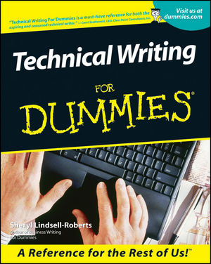 Technical Writing For Dummies (0764553089) cover image