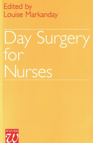 Day Surgery for Nurses (1861560389) cover image