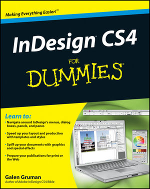 InDesign CS4 For Dummies (047038848X) cover image