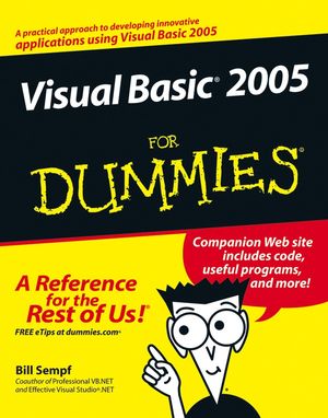 Visual Basic 2005 For Dummies (076457728X) cover image