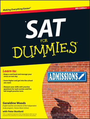 SAT For Dummies, 8th Edition (111802608X) cover image SAT For Dummies, 8th Edition (111802608X) cover image
