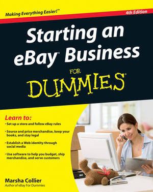 Starting an eBay Business For Dummies, 4th Edition (111806738X) cover image