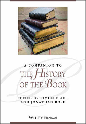 A Companion to the History of the Book (140519278X) cover image
