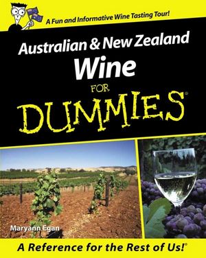 Australian and New Zealand Wine For Dummies (174031008X) cover image