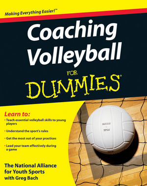 Coaching Volleyball For Dummies (0470464690) cover image