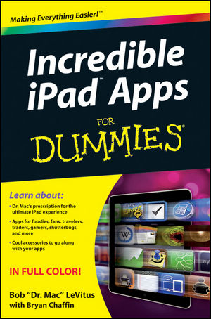 Incredible iPad Apps For Dummies (0470929790) cover image