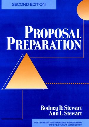 Proposal Preparation, 2nd Edition (0471552690) cover image