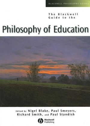 The Blackwell Guide to the Philosophy of Education (0631221190) cover image