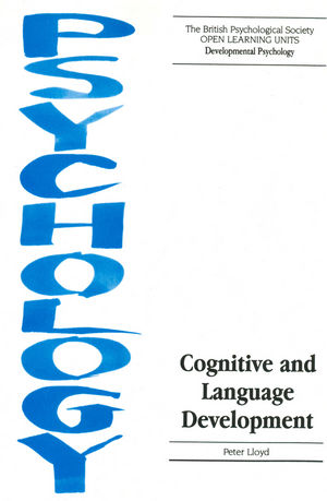 Cognitive and Language Development (1854331590) cover image