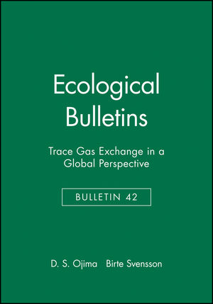 Ecological Bulletins, Bulletin 42, Trace Gas Exchange in a Global Perspective (8716150090) cover image