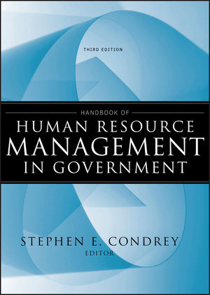 Handbook of Human Resource Management in Government, 3rd Edition (0470616091) cover image