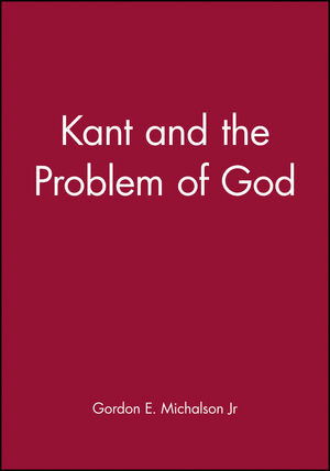Kant and the Problem of God (0631212191) cover image