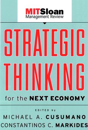 Strategic Thinking for the Next Economy (0787957291) cover image