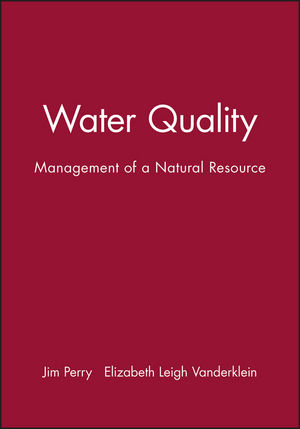 Water Quality: Management of a Natural Resource (0865424691) cover image