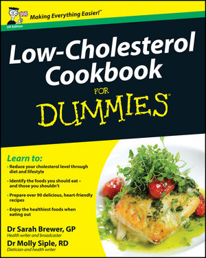 Low-Cholesterol Cookbook For Dummies, UK Edition (1119996791) cover image