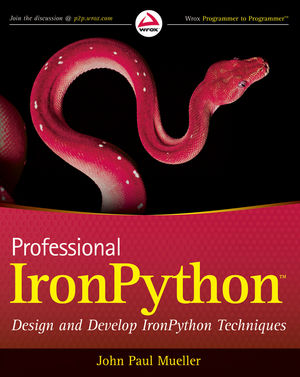 Professional IronPython (0470548592) cover image