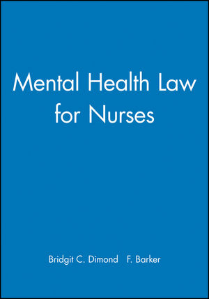 Mental Health Law for Nurses (0632039892) cover image