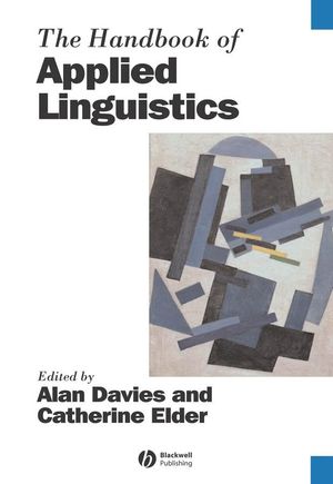 The Handbook of Applied Linguistics (1405138092) cover image