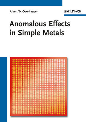 Anomalous Effects in Simple Metals (3527408592) cover image